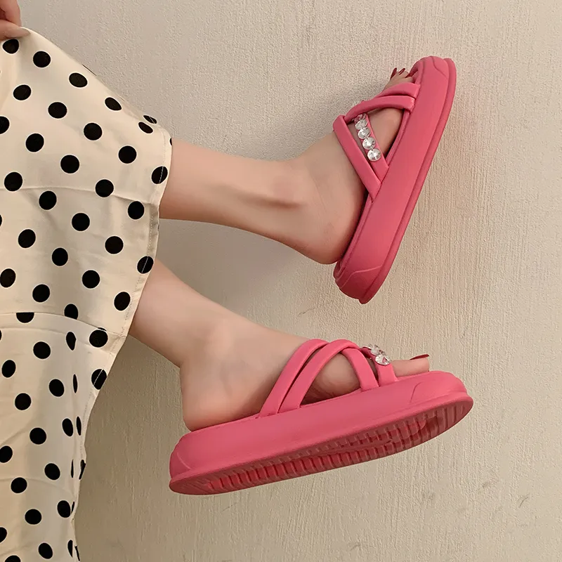 Alxnan Slip Resistant Slide Slippers Women's Box-21