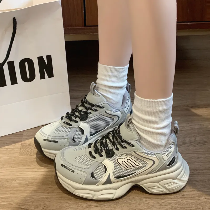 Alxnan Low Top Chunky Sneakers Women's-14