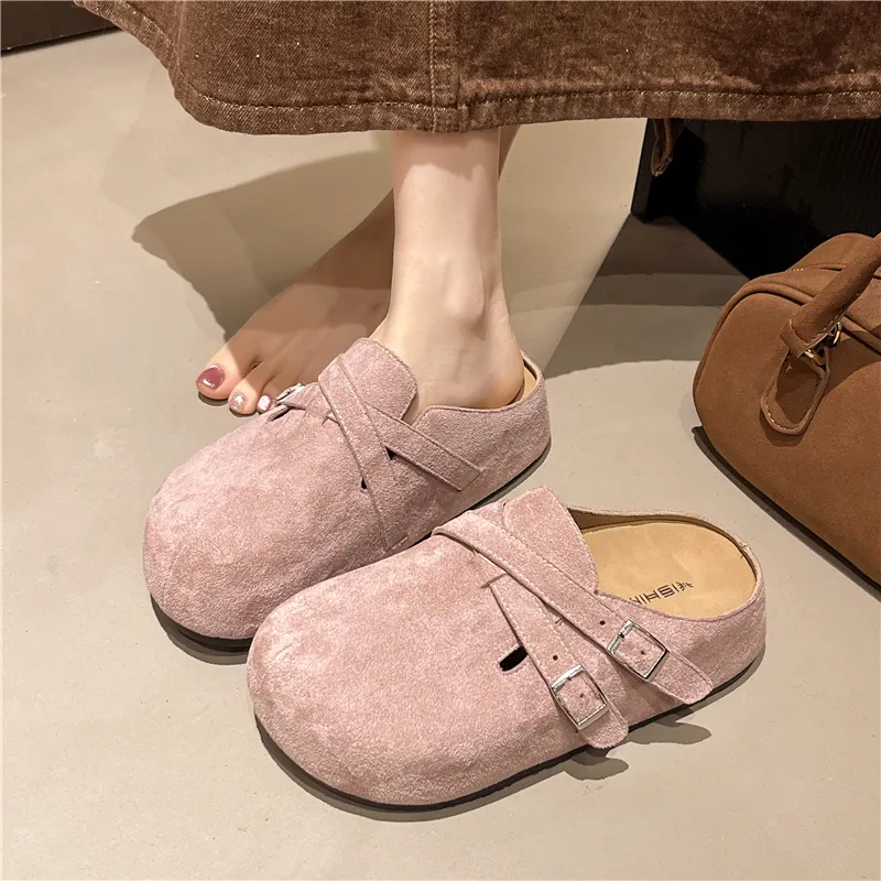 Alxnan Quiet Closed Toe Slippers Women's Box-19