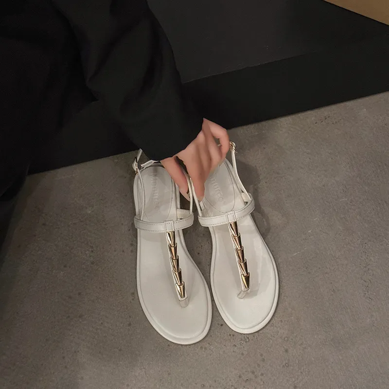 Alxnan One Strap Sandals Women's Box-15