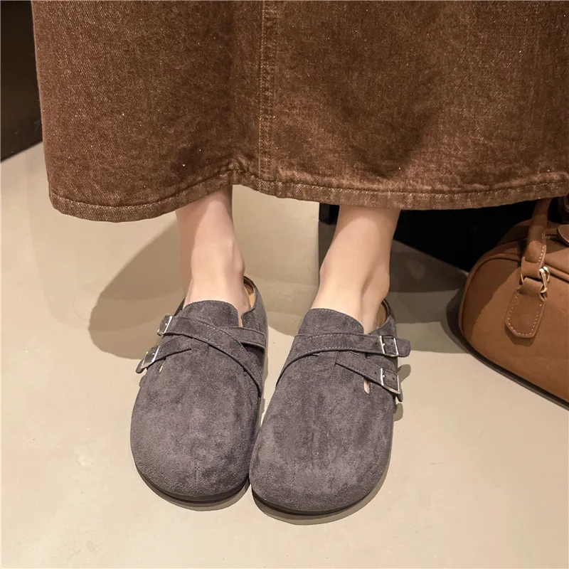 Alxnan Quiet Closed Toe Slippers Women's Box-15