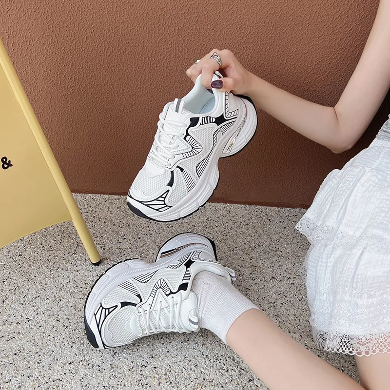 Alxnan Low Top Chunky Sneakers Women's-11