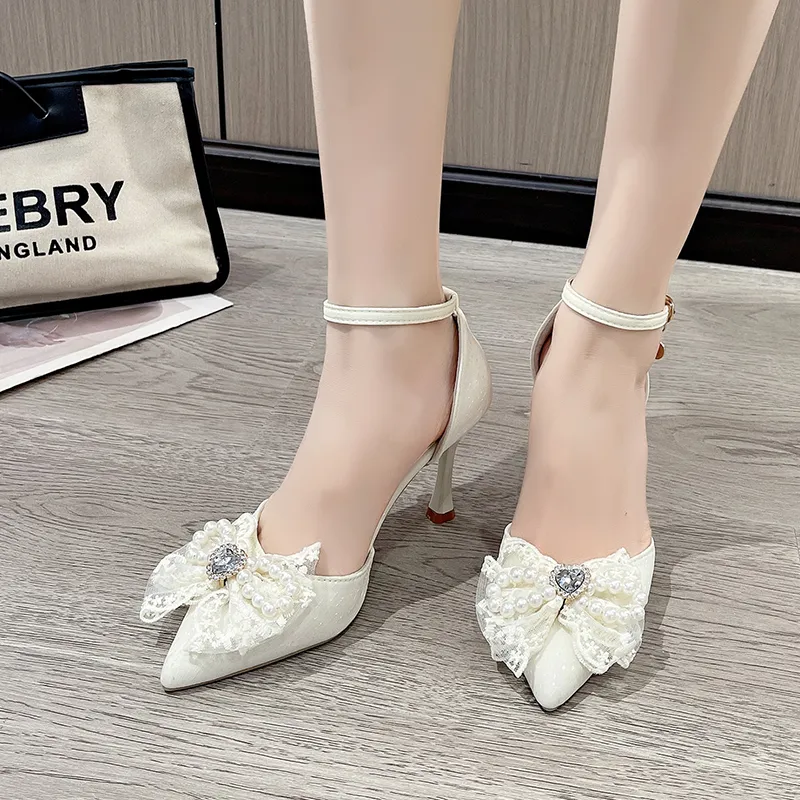 Alxnan Slim Heel High Heels Women's-15