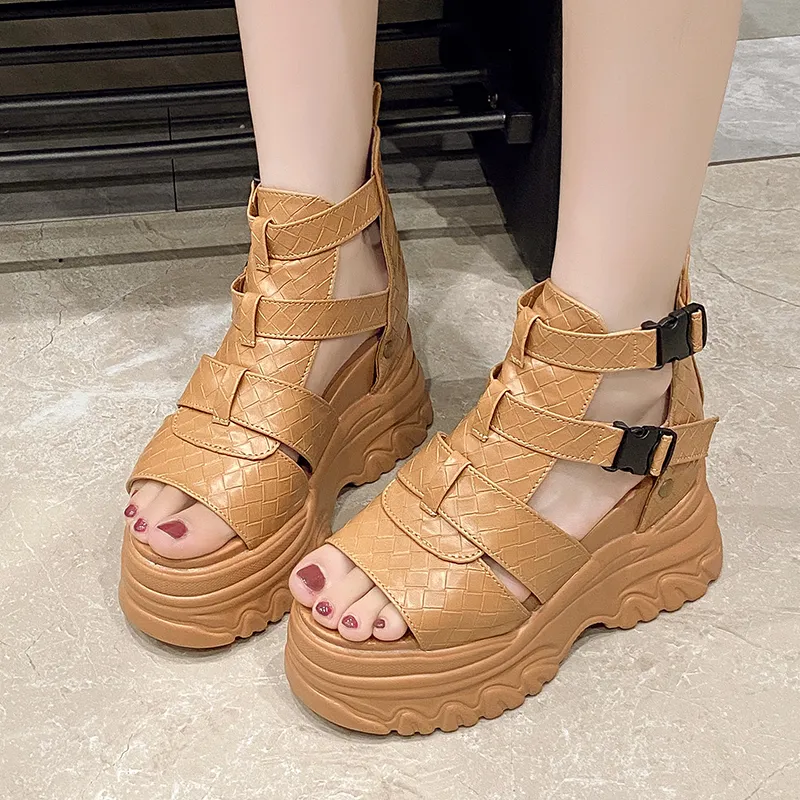 Alxnan Roman Sandals Women's-15