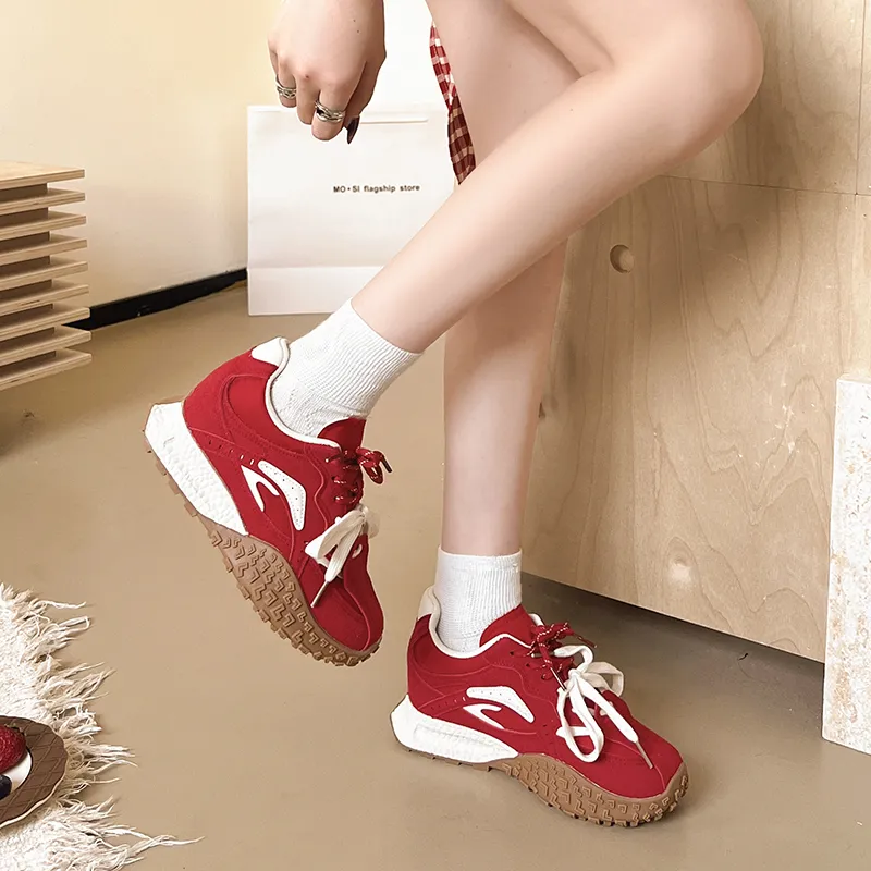 Alxnan Slip Resistant Low Top Casual Shoes Women's Box-6