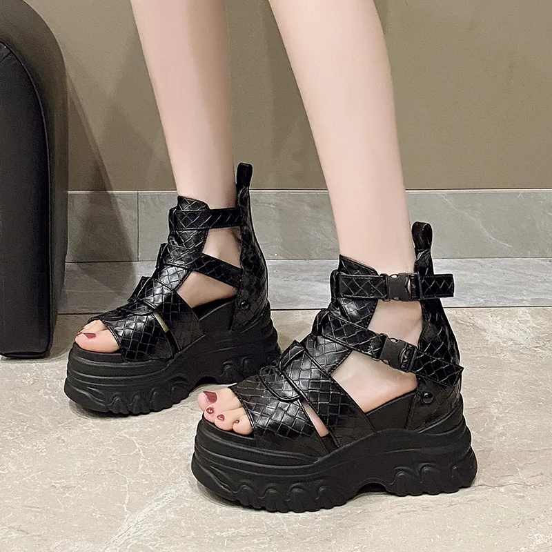 Alxnan Roman Sandals Women's-10