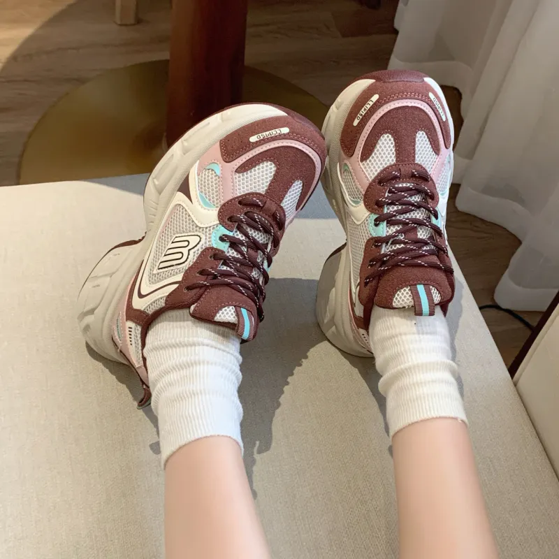 Alxnan Low Top Chunky Sneakers Women's-20