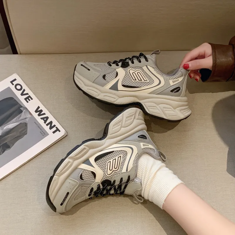 Alxnan Low Top Chunky Sneakers Women's-15
