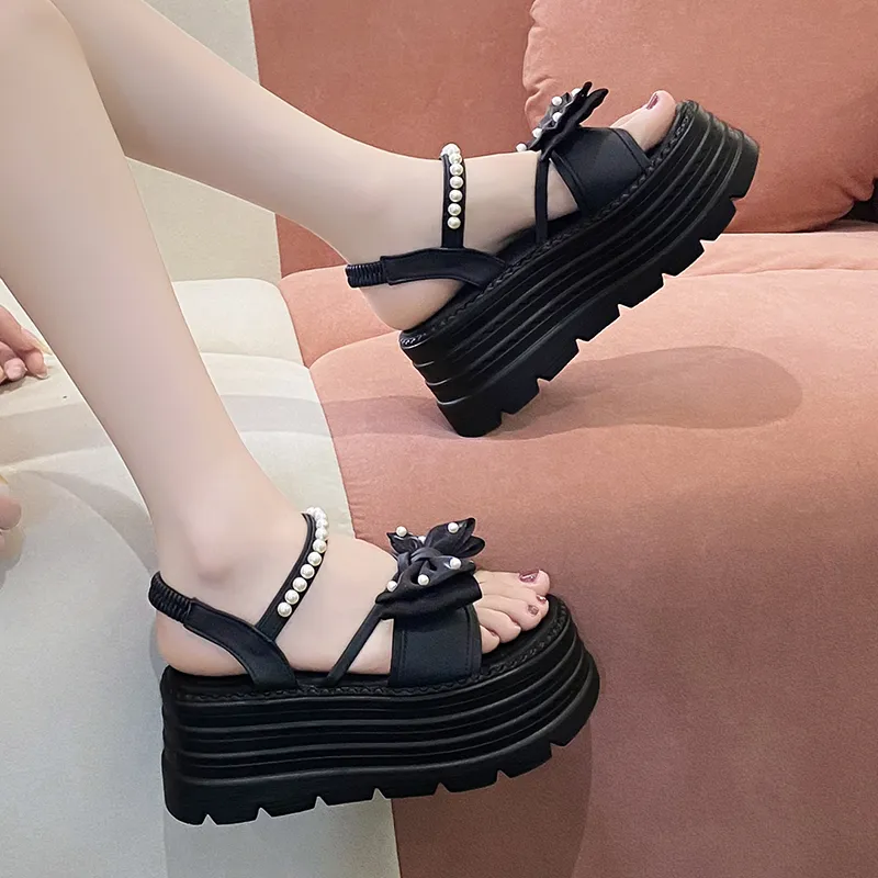 Alxnan One Strap Sandals Women's Box-5