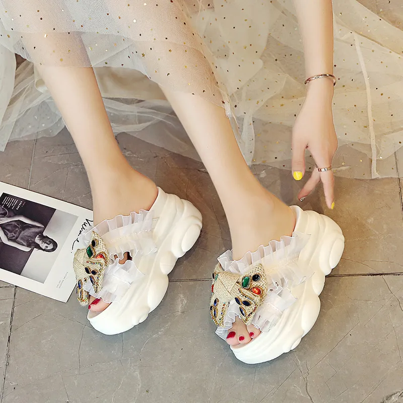 Alxnan Slip Resistant Slide Slippers Women's-14