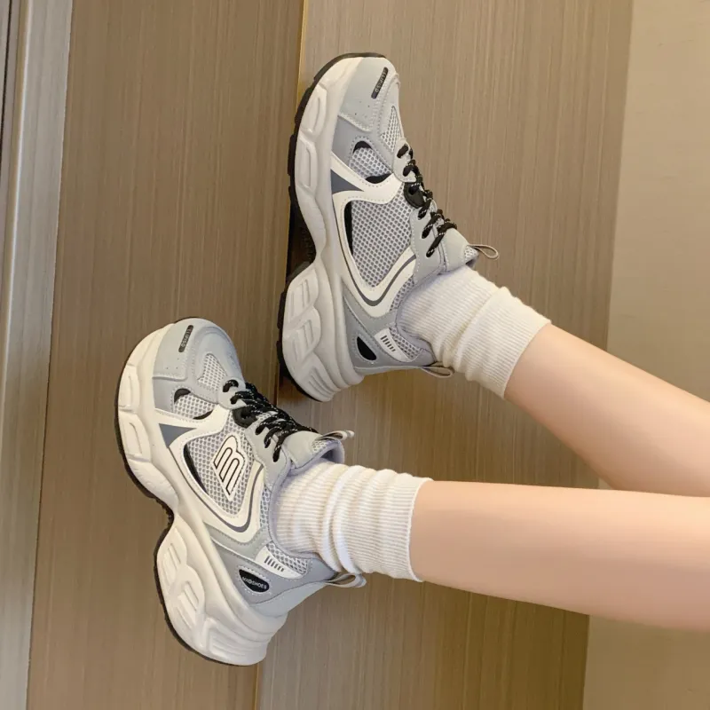 Alxnan Low Top Chunky Sneakers Women's-10