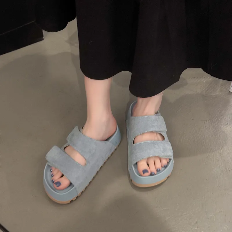 Alxnan Slip Resistant Slide Slippers Women's Box-6