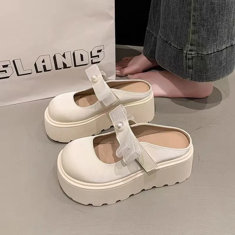 Alxnan Slip Resistant Abrasion Resistant Closed Toe Slippers Women's-7