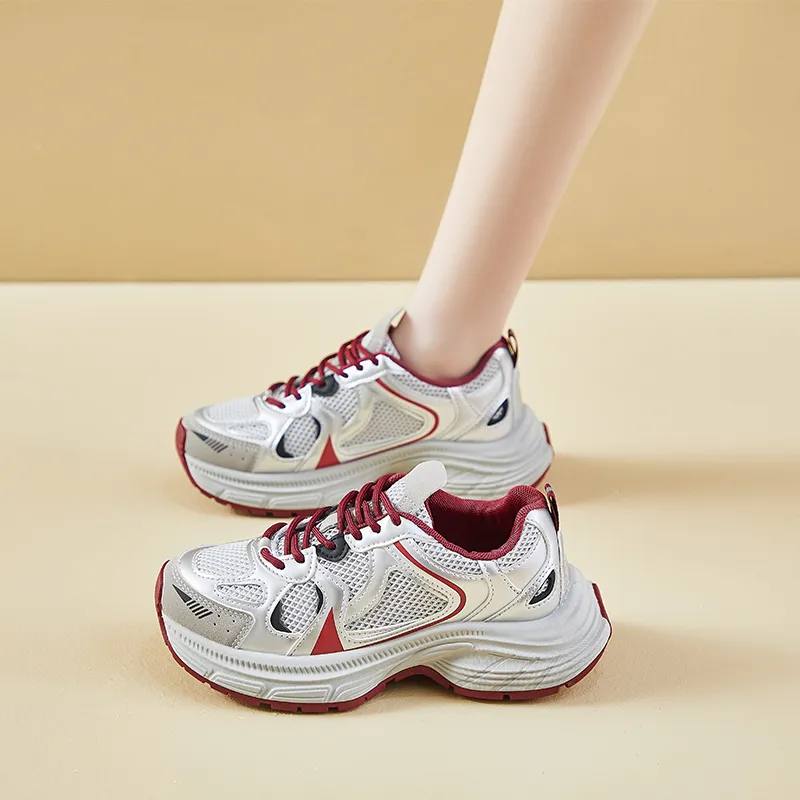 Alxnan Low Top Chunky Sneakers Women's-26