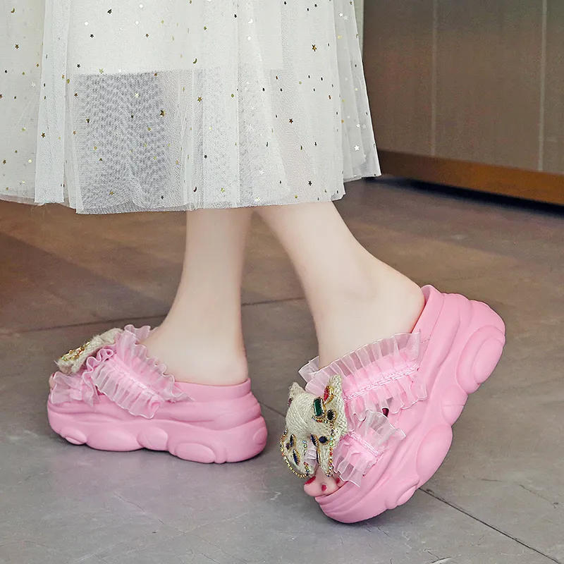 Alxnan Slip Resistant Slide Slippers Women's-2