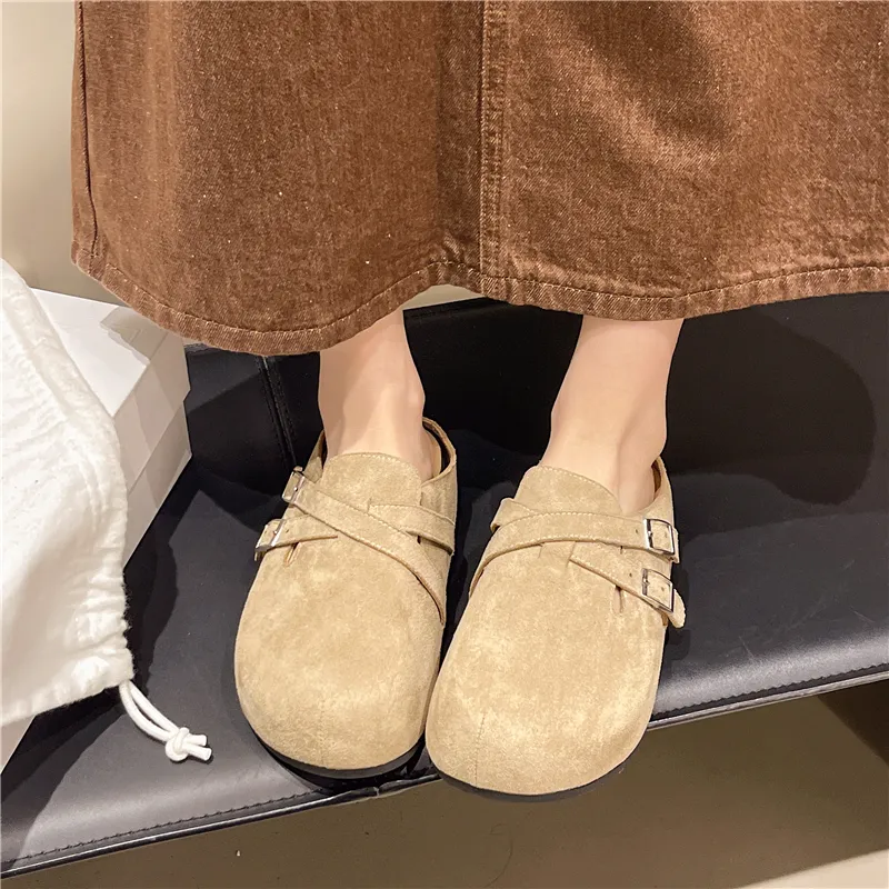 Alxnan Quiet Closed Toe Slippers Women's Box-11