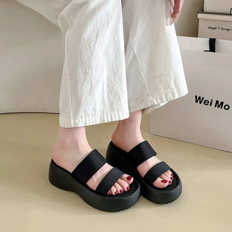 Alxnan Slip Resistant Odor Resistant Slide Slippers Women's Box-8