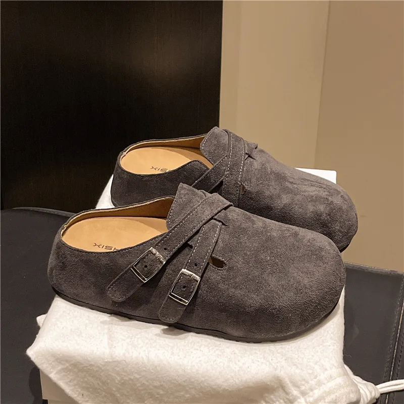 Alxnan Quiet Closed Toe Slippers Women's Box-16