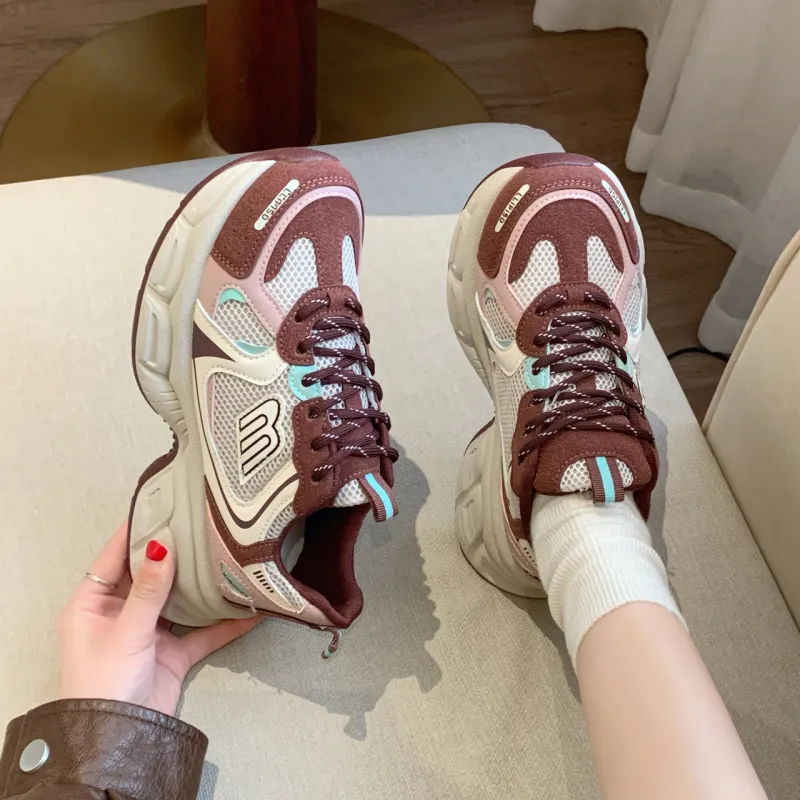 Alxnan Low Top Chunky Sneakers Women's-2