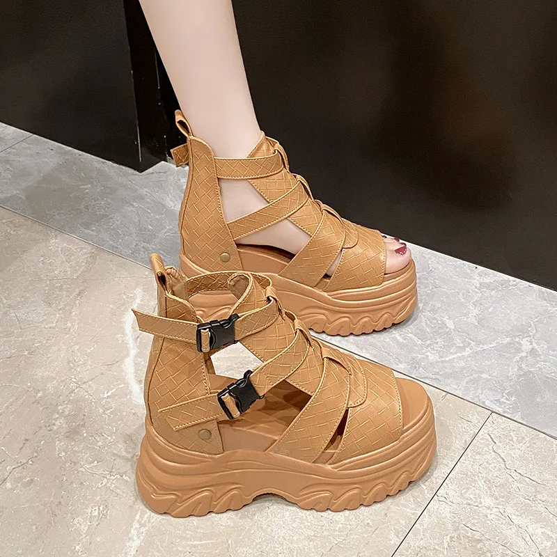 Alxnan Roman Sandals Women's-12