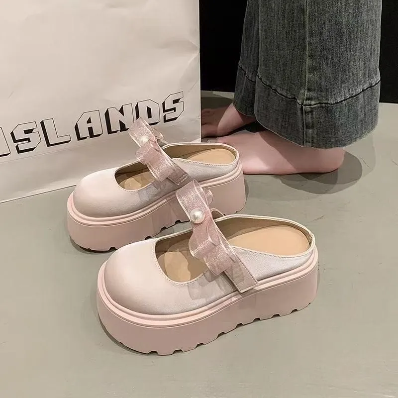 Alxnan Slip Resistant Abrasion Resistant Closed Toe Slippers Women's-5