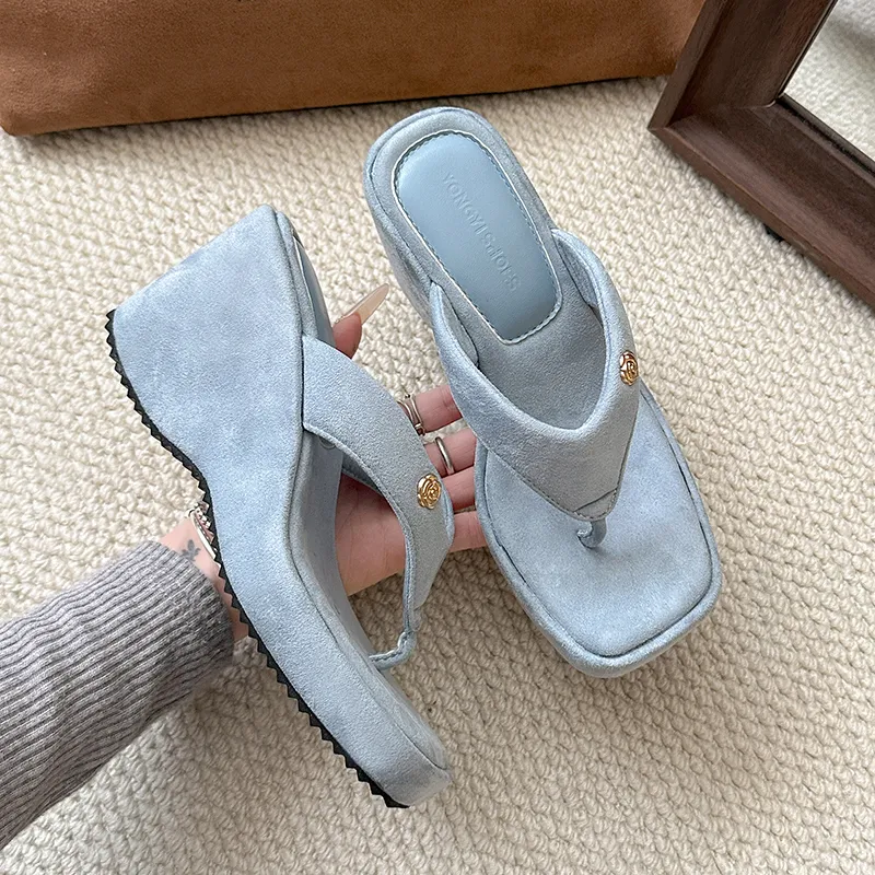 Alxnan Slip Resistant Flip Flops Women's-8
