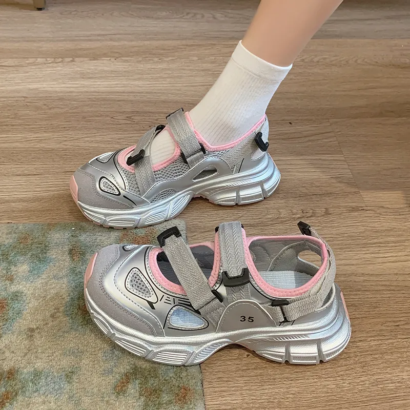 Alxnan Low Top Chunky Sneakers Women's-2