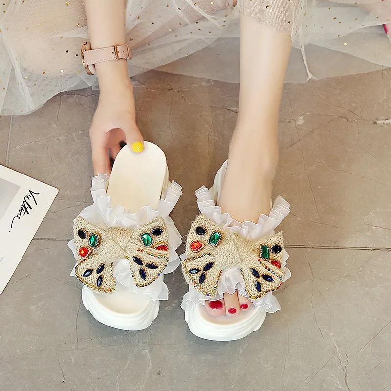 Alxnan Slip Resistant Slide Slippers Women's-15