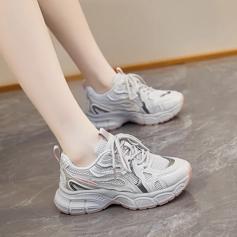 Alxnan Low Top Chunky Sneakers Women's-4