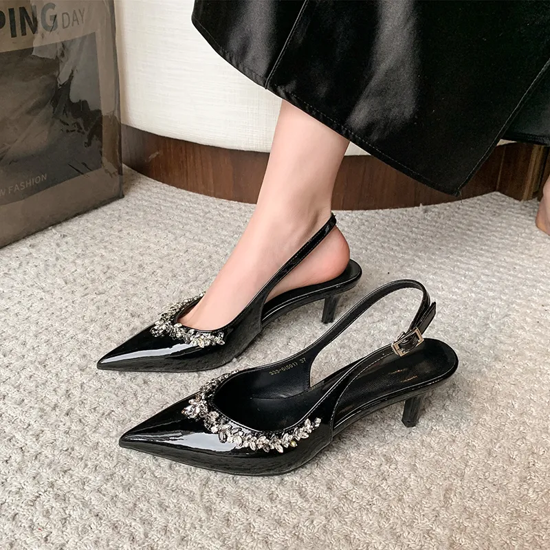 Alxnan Slim Heel High Heels Women's-11