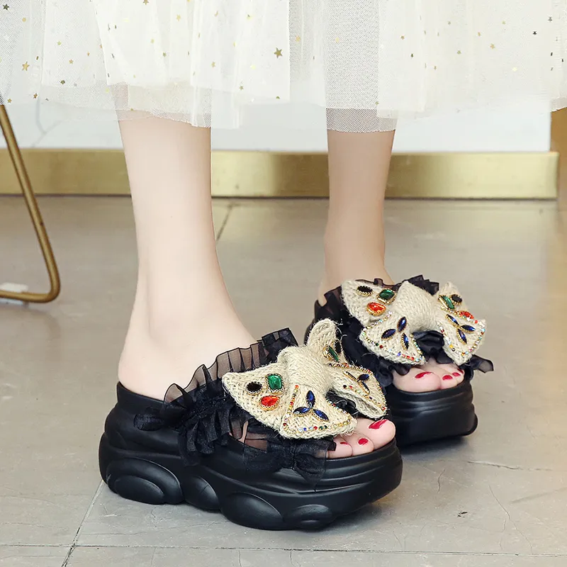 Alxnan Slip Resistant Slide Slippers Women's-20