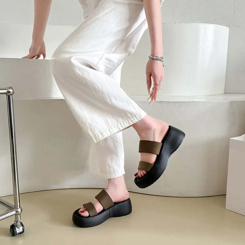 Alxnan Slip Resistant Odor Resistant Slide Slippers Women's Box-13