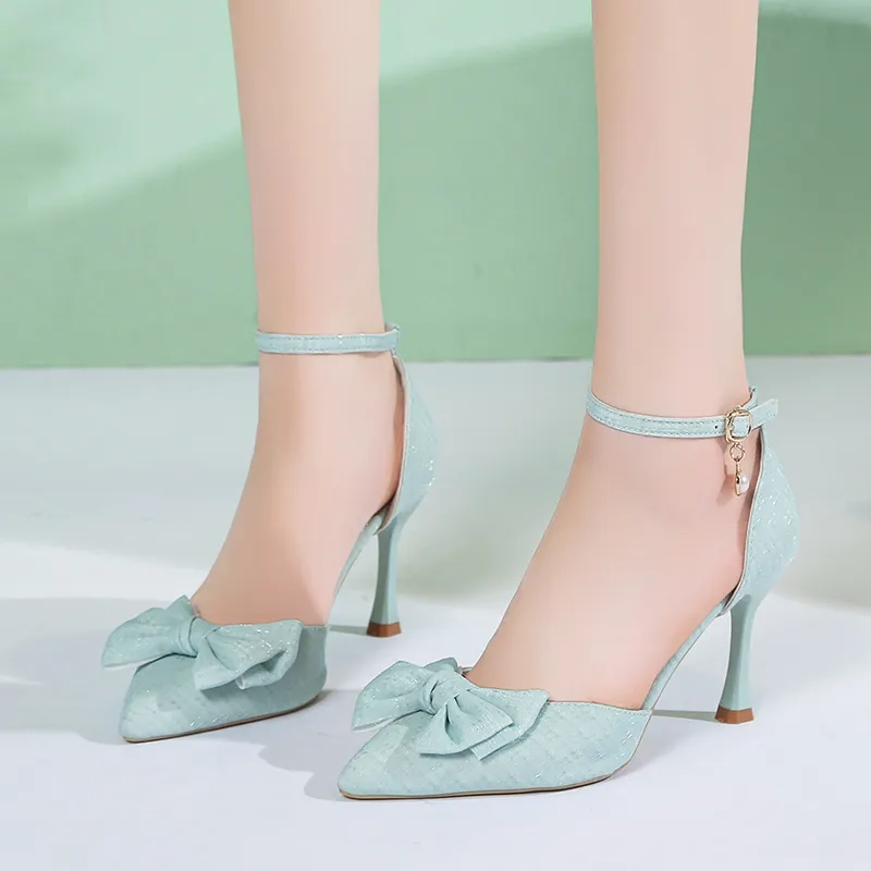 Alxnan Slim Heel High Heels Women's-10