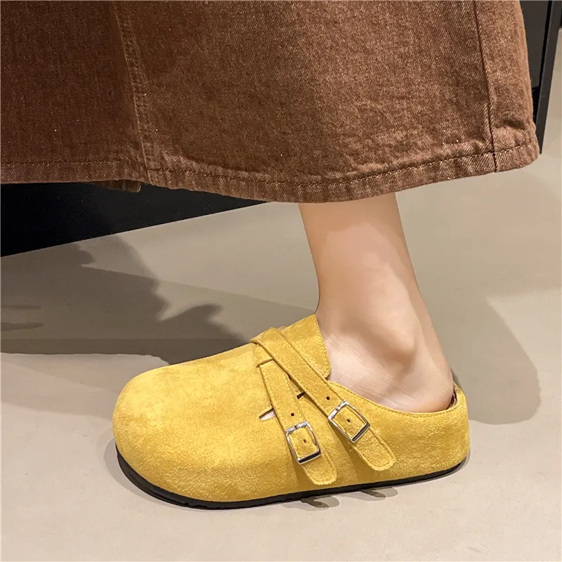 Alxnan Quiet Closed Toe Slippers Women's Box-25