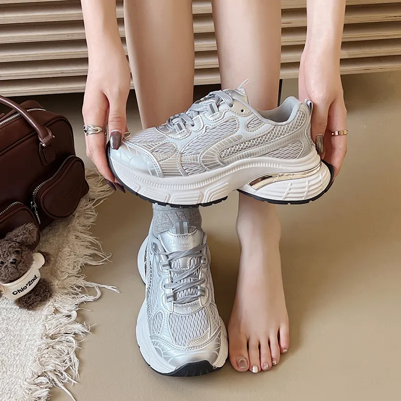 Alxnan Breathable Low Top Casual Shoes Women's-7