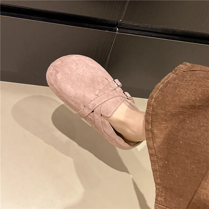 Alxnan Quiet Closed Toe Slippers Women's Box-3