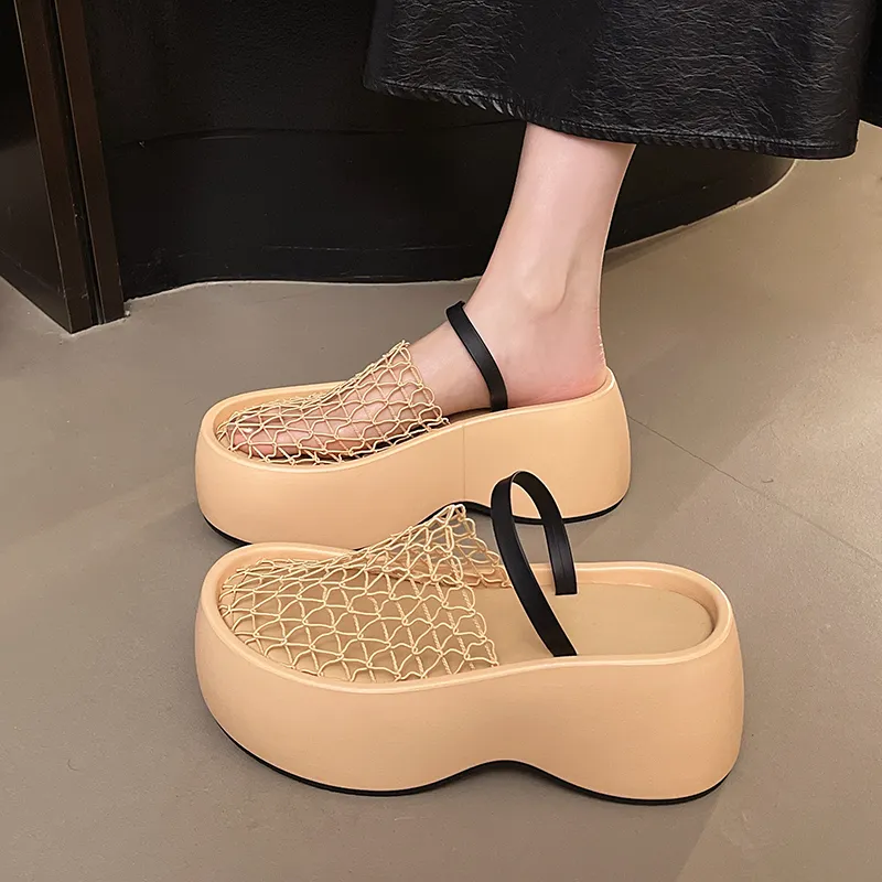 Alxnan Odor Resistant Closed Toe Slippers Women's-17