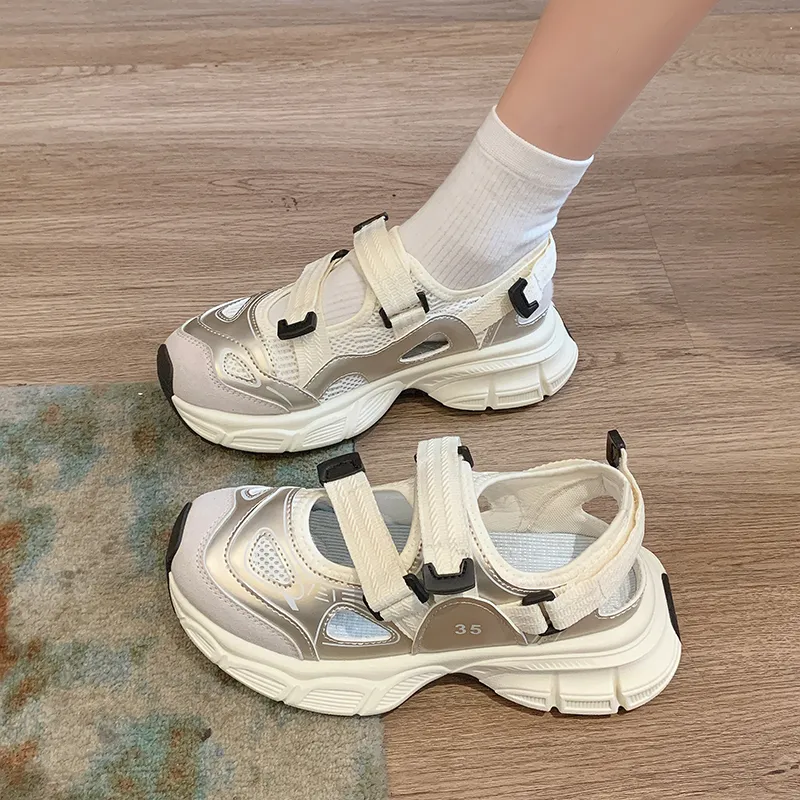 Alxnan Low Top Chunky Sneakers Women's-17
