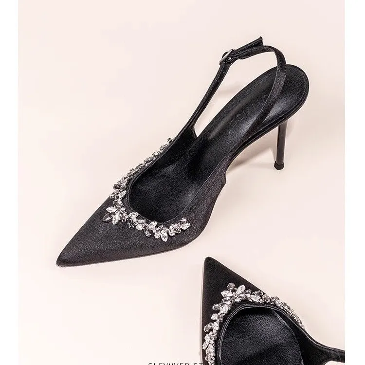 Alxnan Slim Heel High Heels Women's-4