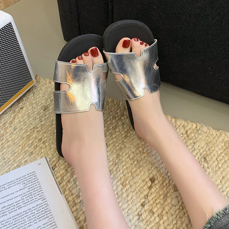 Alxnan Slip Resistant Slide Slippers Women's-21