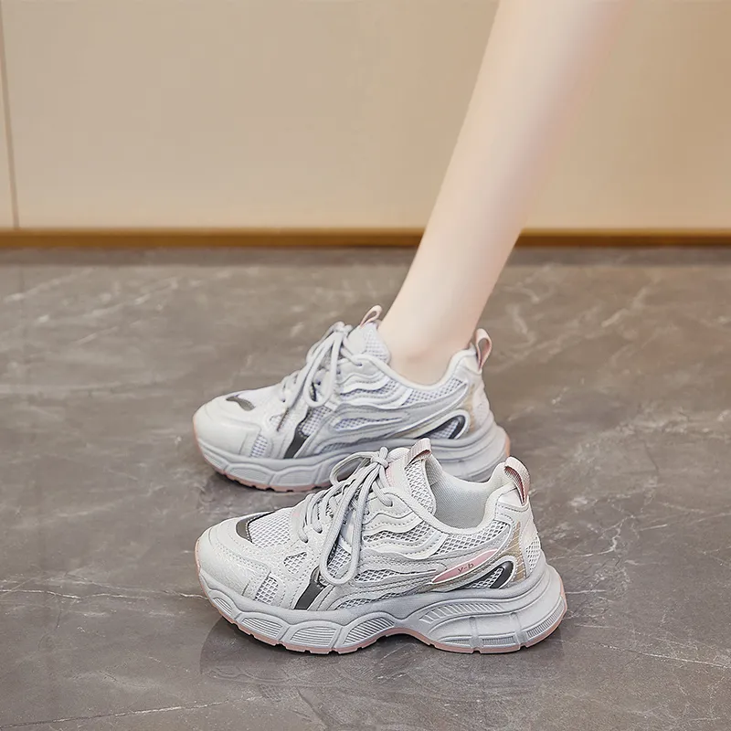 Alxnan Low Top Chunky Sneakers Women's-3