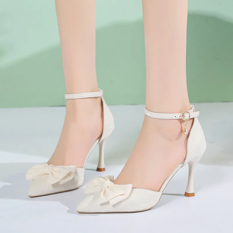 Alxnan Slim Heel High Heels Women's-14