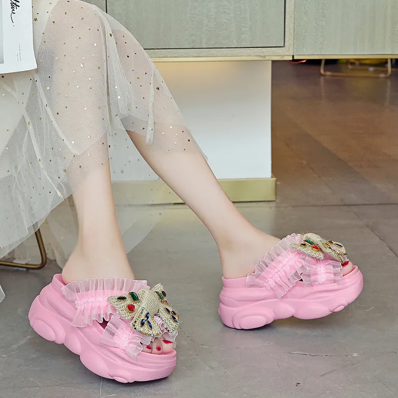 Alxnan Slip Resistant Slide Slippers Women's-4