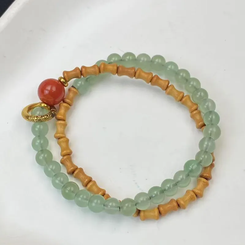 ZHOUDIWANG Barbie Sandalwood Bracelets Unisex-1