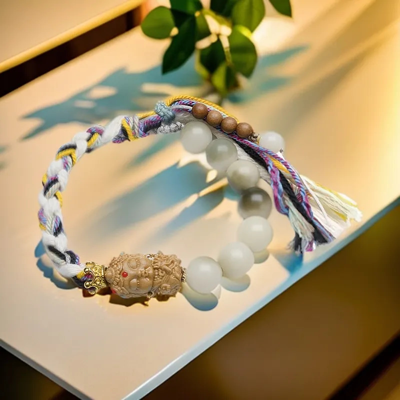 ZHOUDIWANG Barbie Sandalwood Bracelets Unisex-3