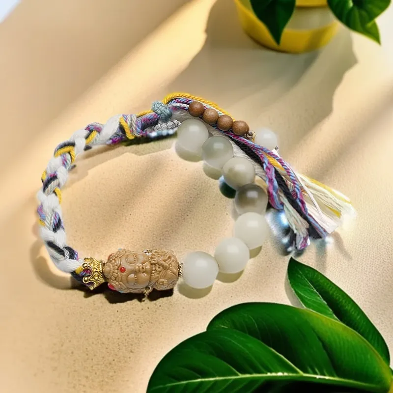 ZHOUDIWANG Barbie Sandalwood Bracelets Unisex-1