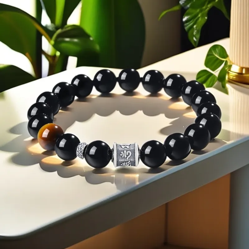 ZHOUDIWANG Ebony Bracelets Unisex-1