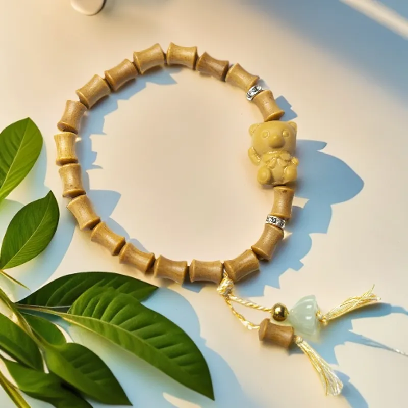 ZHOUDIWANG Sandalwood Bracelets Unisex-3