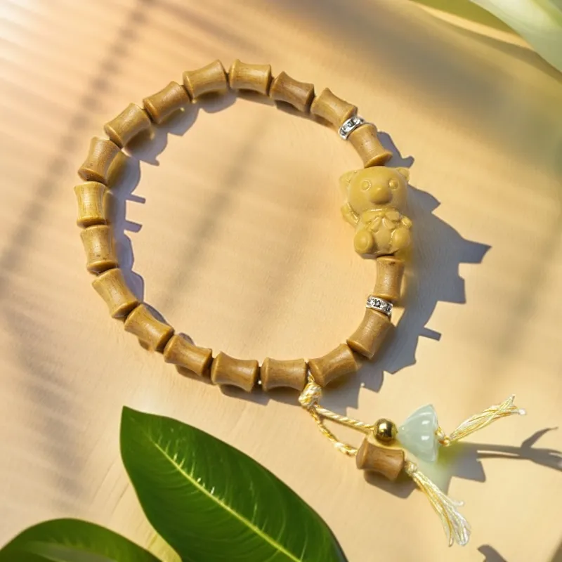 ZHOUDIWANG Sandalwood Bracelets Unisex-2