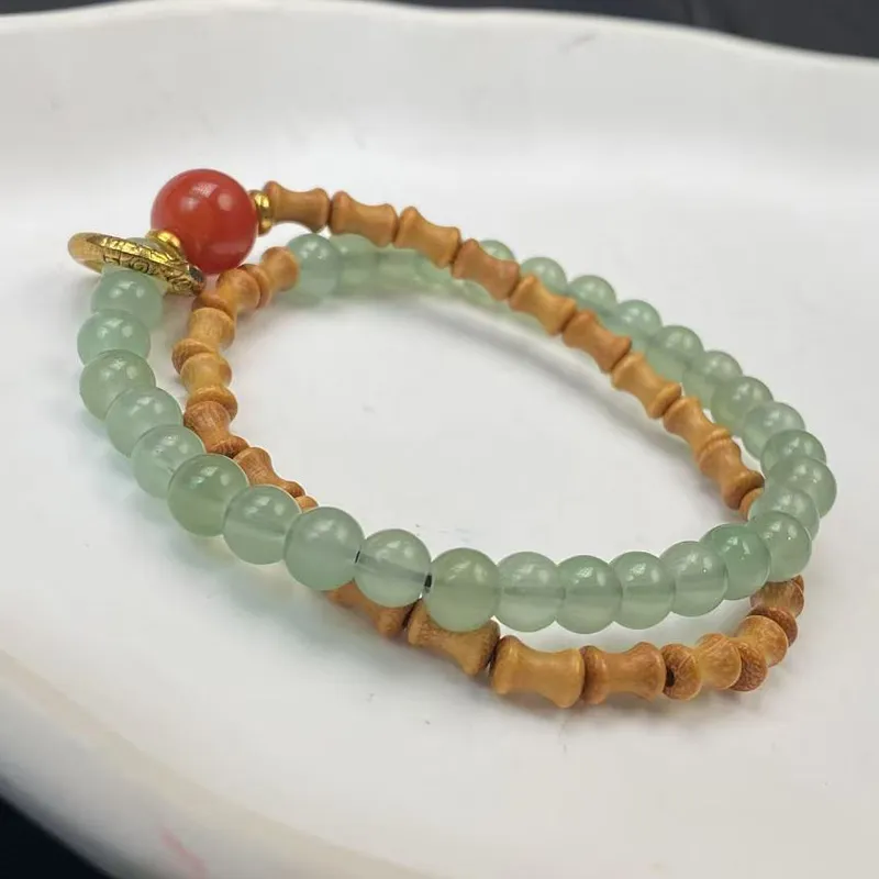 ZHOUDIWANG Barbie Sandalwood Bracelets Unisex-3